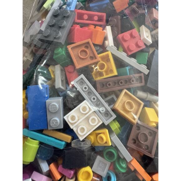 2 TWO POUNDS MIXED LOT OF CLEAN LEGO PIECES from Sets - Picture 5 of 10
